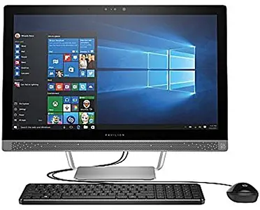 HP Pavilion 24-b016 All-In-One Desktop Intel Core i3-6100T 3.2GHz 8GB 1TB 23.8in W10 (Renewed)