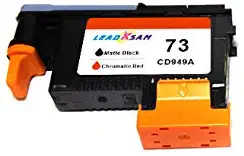 1x LeadKsam printhead Compatible for hp73 CD949A Chromatic Red Matte Black Print Head Replace for hp 73 Z3200 Printer (73(CD949A))