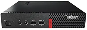 Lenovo ThinkCentre M910q Tiny Desktop 10MV000NUS - Intel Core i5-7500T Processor, 8GB RAM, 256GB PCIe SSD, Windows 10 Pro