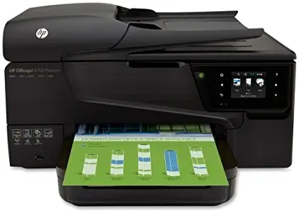 HP Officejet 6700 H711N Inkjet Multifunction Printer - Color - Photo Print - Desktop - Copier/Fax/Printer/Scanner - 16 ppm Mono/9 ppm Color Print - 16 ppm Mono/9 ppm Color Print (ISO) - 17 Second Photo - 4800 x 1200 dpi Print - Touchscreen - 1200 dpi Optical Scan - Automatic Duplex Print - 250 sheets Input - Ethernet - Wireless LAN - USB