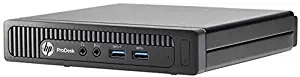 HP ProDesk 600-G2 Mini Desktop, Intel Core i3-6100T, 3.2GHz, 3MB Cache Dual-Core, 16GB DDR4 (Supports up to 32GB), 256GB Solid State Drive, Win10Pro (Renewed)