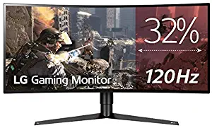 LG 34GK950F-B 34" 21:9 Ultragear WQHD Nano IPS Curved Gaming Monitor with Radeon FreeSync 2 (2018), Black