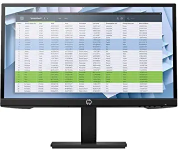 HP LED Monitor, Black