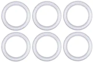 Set of 6 Silicone O Rings for Brieftons Glass Bottles