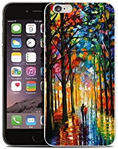 iPhone 8 Case,iPhone 7 Case, Ailiber Oil Painting Canvas Multi-Style Art Slim-fit Anti-Scratches Anti-Finger Print Lightweight Soft TPU Protective Cover for Apple iPhone8 iPhone7 4.7inch-Inseparable