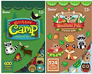 Kids Camping Sticker Books ~ Camping Party Favors ~ 924 Stickers