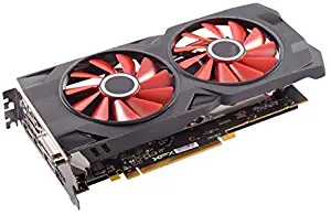 XFX RX 570 4GB GDDR5 RS XXX Edition PCI-Express 3.0 Graphics Card RX-570P427D6,Black/Red