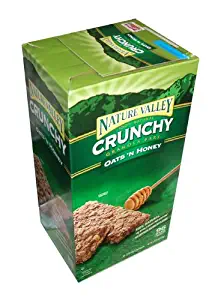 Nature Valley Crunchy Granola Bars Oats 'N Honey, 98-Count 1.49oz bars