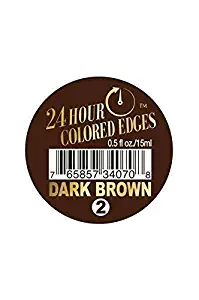 Ebin 24 Hour Colored Edges .5 oz Dark Brown