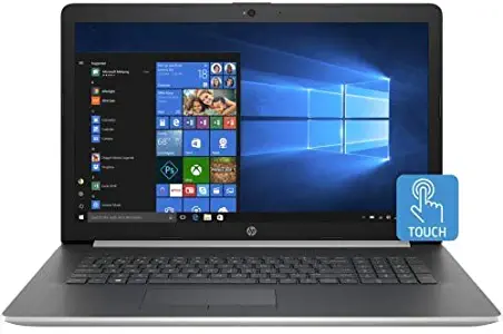 2019 Flagship HP 17.3" HD+ Touchscreen Laptop, AMD Quad-Core Ryzen 5 2500U up to 3.6GHz AMD Radeon Vega 8 Graphics 4GB DDR4 1TB HDD 128GB SSD DVD Bluetooth 4.2 802.11ac Backlit Keyboard Win 10