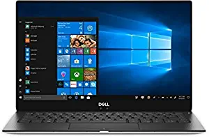2018 Dell XPS 9370 Laptop, 13.3" UHD InfinityEdge Touch Display, 8th Gen Intel Core i5-8250U, 8GB RAM, 128 GB SSD, Fingerprint Reader, Windows 10, Silver