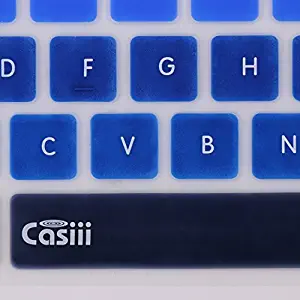 Casiii Best Acer Chromebook Keyboard Cover Ergonomic Silicone Covers Protector Laptop Computer Accessories Cool Colors Fits Acer Chromebooks 11.6” Durable Eco-Friendly & Hygienic Blue Ombre