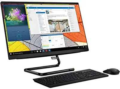 Lenovo IdeaCentre A340-24ICB F0E6006HUS All-in-One Computer - Core i3 i3-8100T - 8 GB RAM - 1 TB HDD - 23.8" 1920 x 1080 Touchscreen Display - Desktop - Black - Windows 10 Home 64-bit - Intel UHD