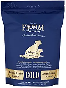 Fromm Gold Nutritionals Senior Dry Dog Food, 5-Pound Bag