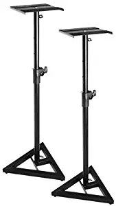 On Stage SMS6000 Adjustable Monitor Stands (Pair)