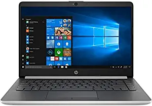 2019 HP High Performance 14" Full HD IPS 1080p Crisp Display Fast and Light Laptop PC, Intel i3-8130U Dual-Core Processor 4GB RAM 128GB SSD Backlit Keyboard WiFi Bluetooth HDMI Windows 10 - Silver