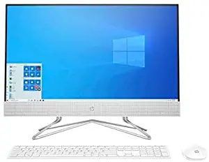 HP 23.8" Touchscreen IPS FHD WLED backlit All-in-One Desktop, AMD Ryzen 3 3250U, 8GB DDR4, 1TB 7200RPM HDD + 256GB PCIe NVMe SSD, Optical Drives, WiFi, Bluetooth, Camera, Media Card Reader, Windows 10