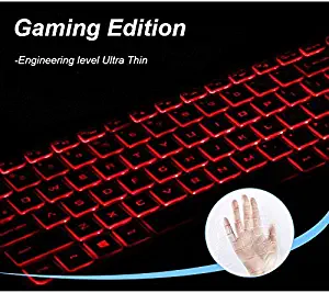Keyboard Cover Compatible with Acer Gaming Laptop Predator Helios 300 500 15.6" 17.3" Series Model PH315-51 PH317-52 /Acer Nitro 5 AN515 /Acer VX5-591G VN7-793G (Gaming Edition)