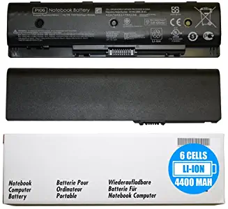 GreenTech New 710416-001 PI06 Replacement Laptop Battery for HP Envy 15-J, HP Envy 17-J, Pavilion 15-E, Pavilion 17-E Series 10.8V 47Whr 6C Primary Battery H6L38AA