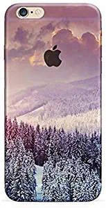 FancyCase Compatible with iPhone 8 Plus/iPhone 7 Plus-Nature Style Soft TPU Protective iPhone 8 Plus Case/iPhone 7 Plus Case by FancyCase (Winter Forest)