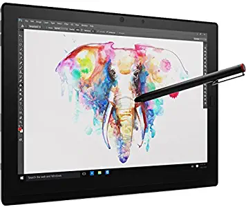 2018 Flagship Lenovo ThinPad X1 Business 12" FHD+ IPS Touchscreen Laptop, Intel Core m7-6Y75 8GB DDR3 256GB SSD Fingerprint Reader HDMI WLAN USB Type-C Win 10 Pro W/Detachable Keyboard and Stylus Pen