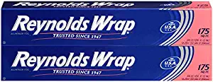 Reynolds Wrap Aluminum Foil, 175 Square Feet (Pack of 2), 350 Total Square Feet