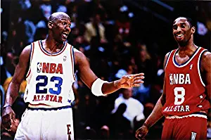 Michael Jordan and Kobe Poster, Size 24x36