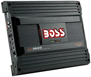 Boss Dd3600 Class D Monoblock Amplifier With Maximum Power 3600 Watts Remote Subwoofer Control Variable Subsonic Filter Led Power And Protection Indicators Amp Bluetooth Connectivity, Strappable