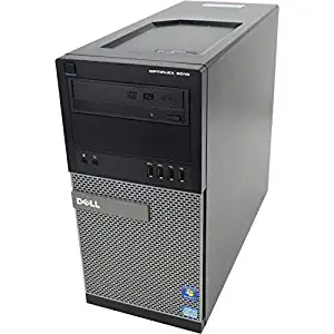 Dell Optiplex 9010 TW Premium Business Desktop Computer (Intel Quad Core i5-3470 Processor up to 3.60 GHz), 8GB RAM, 2TB HDD, DVD, USB 3.0, Windows 10 Pro (Renewed)