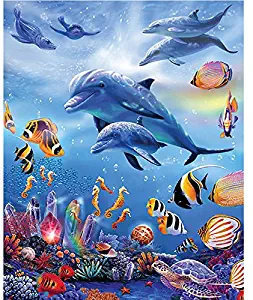 Diamond Painting Kits for Adults 5d Full Drill Painting by Numbers Gem Picture Dots Art Nature Easy Adult Puzzles Craft Kit Cross Stitch Supplies