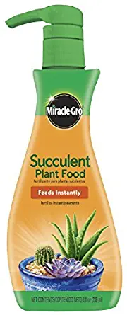Miracle-Gro Liquid Succulent Plant Food, 8 Ounce (3 Pack(8 Oz.))