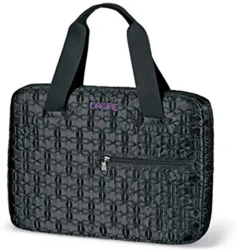 DAKINE Girl's Quilted Laptop Tote, Black, Small