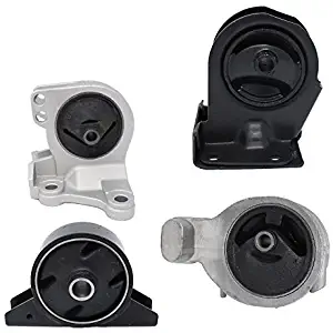 ENA Engine Motor and Trans Mount Set of 4 Compatible with 1999-2005 Mitsubishi Dodge Stratus Coupe 2.4L Automatic Trans A6699 A4621 A4612 A4602