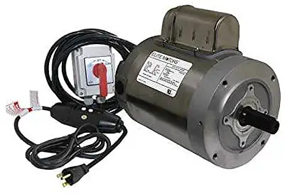 Elite 3/4 HP Stainless Steel C-Face Boat Lift Motor - Momentary Switch / 220v / 16 ft. Control Cable