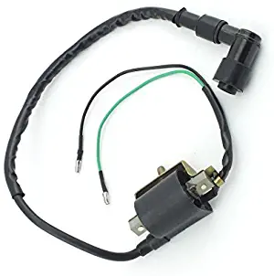 HIFROM 2-Wire Ignition Coil for Most Chinese 4-stroke 50cc 70cc 90cc 110cc 125cc ATV Dirt Bike Go Kart Honda XR50 CRF50 Series