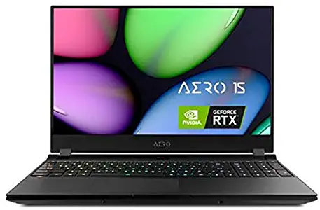 [2020] Gigabyte AERO 15 XB-7US1130SH Thin and Light Gaming Laptop, 15.6" Thin Bezel 144Hz FHD Panel, i7-10750H, NVIDIA GeForce RTX2070 Super Max-Q, 16GB RAM, M.2 PCIe 512GB SSD, Win 10 Home