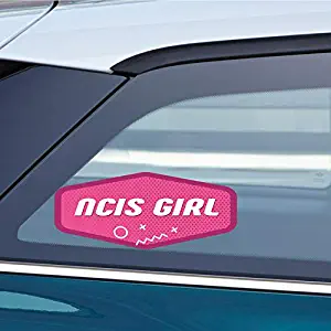 Makoroni - NCIS Girl Sticker Decal - Car Laptop Wall Sticker Decal - 8 by 3 inc.