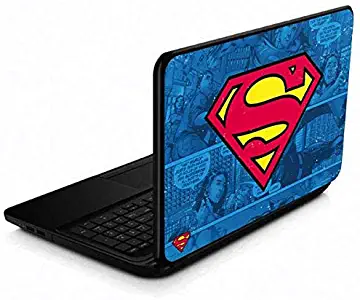 Skinit Decal Laptop Skin for 15.6 in 15-d038dx - Officially Licensed Warner Bros Superman Logo Design