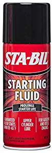 STA-BIL (22004 Starting Fluid - Prolongs Starter Life - Upper Cylinder Lube - for Gasoline and Diesel Engines - Guaranteed Faster Starts Down to -65°F, 11 oz.