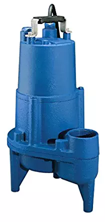 Barnes SEV412 Submersible Cast Iron Sewage Pump – 1/2-HP, 4,260 GPH, 20’ Cord, Manual For Sewage Use