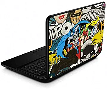Skinit Decal Laptop Skin for 15.6 in 15-d038dx - Officially Licensed Warner Bros Batman and Robin Vintage Design