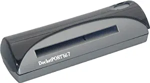 DocketPort DP667 Card Scanner, Portable USB-Powered Professional Scanner