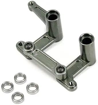 Atomik RC Alloy Steering Bellcrank Set, Grey fits the Traxxas 1/10 Slash and Other Traxxas Models - Replaces Traxxas Part 3743