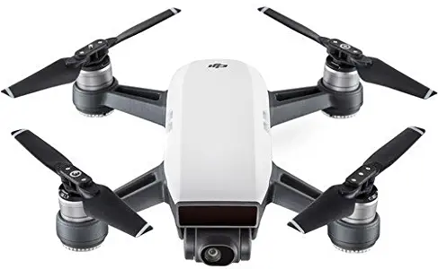 DJI Spark Portable Mini Quadcopter Drone w/1080p Camera and Free 16GB Micro SD Card,Alpine White