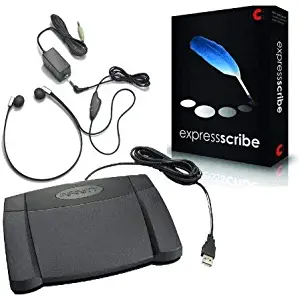 Express Scribe Transcription Foot Pedal Bundle