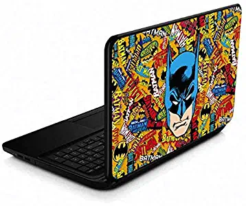 Skinit Decal Laptop Skin for 15.6 in 15-d038dx - Officially Licensed Warner Bros Batman Craze Design