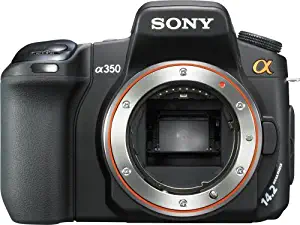 Sony Alpha DSLRA350 14.2MP Digital SLR Camera with Super SteadyShot Image Stabilization (Body Only)