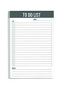 Jot & Mark To Do List Magnetic Notepad 5.5-inch by 8.5-inch (50 sheets per pad)