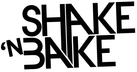 SHAKE N BAKE Sticker Decal Funny Car Prank Laptop