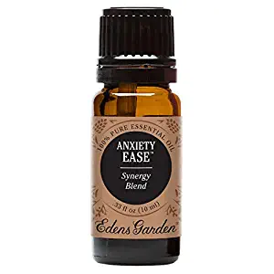 Edens Garden Anxiety Ease Essential Oil Synergy Blend, 100% Pure Therapeutic Grade (Highest Quality Aromatherapy Oils- Anxiety & Stress), 10 ml